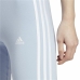 Dámske športový elastické nohavice Adidas 3 Stripes