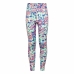 Leggings de Desporto Infantis Adidas G Tr-Es Aop Tig Multicolor