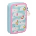 Astuccio Doppio Gabby's Dollhouse Sweet Home Azzurro Chiaro 12,5 x 19,5 x 4 cm