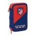 Doppel-Federtasche Atlético Madrid