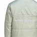 Casaco de Desporto para Mulher Adidas Bsc Padded Branco Azul Claro