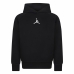 Jungen Sweater mit Kapuze Jordan Dri-fit Sport Crossover Weiß Schwarz