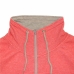 Uniseks Hoodie met Rits Joluvi Campus Wit