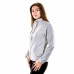 Uniseks Hoodie met Rits Joluvi Campus Wit