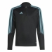 Trainings-Sweatshirt für Erwachsene Adidas Tiro23 Club Weiß Schwarz