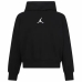 Sudadera con Capucha Niña Jordan Icon Play Blanco Negro