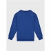 Felpa con Cappuccio Bambino Champion Crewneck Azzurro Bianco