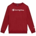 Bērnu Džemperis Champion Crewneck Balts Sarkans