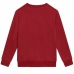 Camisola Infantil Champion Crewneck Branco Vermelho