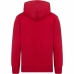 Felpa con Cappuccio Bambino Jordan Mj Essentials Bianco Rosso