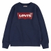 Camisola Infantil Levi's Batwing Branco Azul escuro