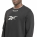 Vīriešu Sporta Krekls ar Kapuci Reebok RI Arch Logo Vector Balts Melns
