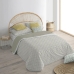 Housse de Couette Decolores Nashik Beige 175 Fils 140 x 200 cm