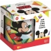 Caneca Mickey Mouse Color Flow Cerâmica 350 ml