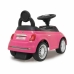 Andarilho RIDE ON CAR FIAT 500 PINK Cor de Rosa