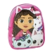 Mochila Escolar Gabby's Dollhouse Rosa