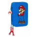Driedubbele Pennenzak Super Mario Play 12,5 x 19,5 x 5,5 cm