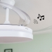 Ventilatore da Soffitto con Luce LED e Altoparlante e 4 Pale Retrattili Notefan InnovaGoods Bianco 36 W Ø49,5-104 cm