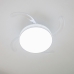 Ventilateur de Plafond avec LED, Haut-parleur et 4 Pales Rétractables Notefan InnovaGoods Blanc 36 W Ø49,5-104 cm