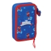 Double Pencil Case Spidey Red 12,5 x 19,5 x 4 cm