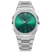 Orologio Uomo D1 Milano SCARABEO Verde Argentato (Ø 40 mm)