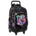 Mochila Escolar con Ruedas Monster High 33 x 45 x 22 cm