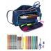 Necessaire Benetton Cool Blu Marino 20 x 11 x 8,5 cm