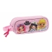 Trousse Fourre-Tout Double Na!Na!Na! Surprise Sparkles Rose clair 21 x 8 x 6 cm