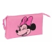 Malas para tudo triplas Minnie Mouse Loving Cor de Rosa 22 x 12 x 3 cm