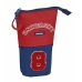 Necessaire Safta University Rosso Blu Marino 19 x 6 cm