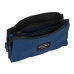 Dreifaches Mehrzweck-Etui BlackFit8 Urban Schwarz Marineblau 22 x 12 x 3 cm Recycelter