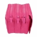 Penar triplu Benetton Raspberry Roz Fucsia 21,5 x 10 x 8 cm