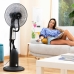 Nebuliser Pedestal Fan with Remote Control InnovaGoods Black 2,8 L 90 W (Refurbished A)