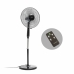 Pedestal Fan with Remote Control InnovaGoods Black 45 W (Refurbished C)