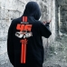 Hoodie RADIKAL WINNERS NEVER QUIT Zwart XXL