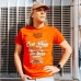 Herren Kurzarm-T-Shirt RADIKAL OUT RUN Rot XXL