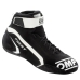 Racing Ankle Boots OMP FIRST Black/White 45