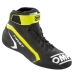 Racing Ankle Boots OMP FIRST Yellow Grey 39