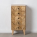 Chest of drawers 46,5 x 33,5 x 95 cm Natural Mango wood