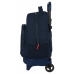 Schulrucksack mit Rädern Munich Flash Marineblau 33 x 45 x 22 cm