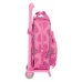 Schulrucksack mit Rädern Minnie Mouse Loving Rosa 20 x 28 x 8 cm