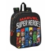 Child bag The Avengers Super heroes Black 22 x 27 x 10 cm