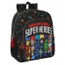 Schoolrugzak The Avengers Super heroes Zwart 32 x 38 x 12 cm