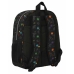 School Bag The Avengers Super heroes Black 32 x 38 x 12 cm