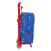 Trolley per la Scuola Spidey Azzurro 22 x 27 x 10 cm