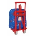 School Rucksack with Wheels Spidey Blue 22 x 27 x 10 cm