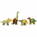 Byggesett Klein Magnet Dino Puzzle Flerfarget