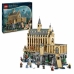 Celtniecības Komplekts Lego 76435 Hogwarts Castle: Great Hall Daudzkrāsains 1732 Daudzums