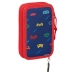 Astuccio Scuola PJ Masks Ready Blu Marino 12.5 x 19.5 x 4 cm 28 Pezzi