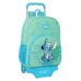 Школьный рюкзак Lilo & Stitch Aloha бирюзовый 33 x 42 x 14 cm